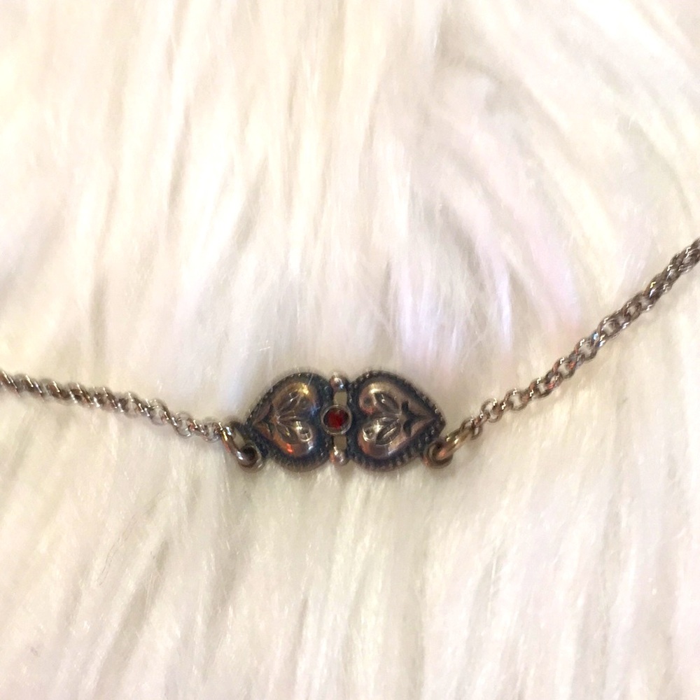 ANTIQUE RUBY STONE NECKLACE